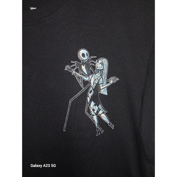 Disney Nightmare Before Christmas Black Tee Size Large - Picture 2 of 4